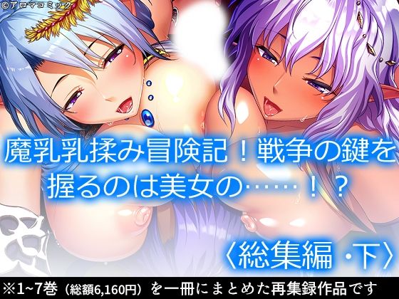 魔乳乳揉み冒険記！戦争の鍵を握るのは美女の……！？ ＜総集編・下＞  エロ画像345024