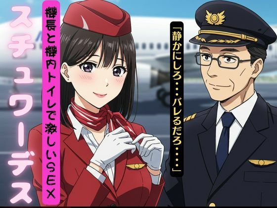 スチュワーデスを機内トイレに押し込んでセックスした、機長とスチュワーデスは滞在先で秘密の不倫関係  エロ画像616589