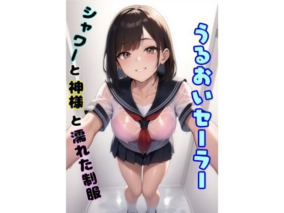 うるおいセーラー  シャワーと神様と濡れた制服  エロ画像627103